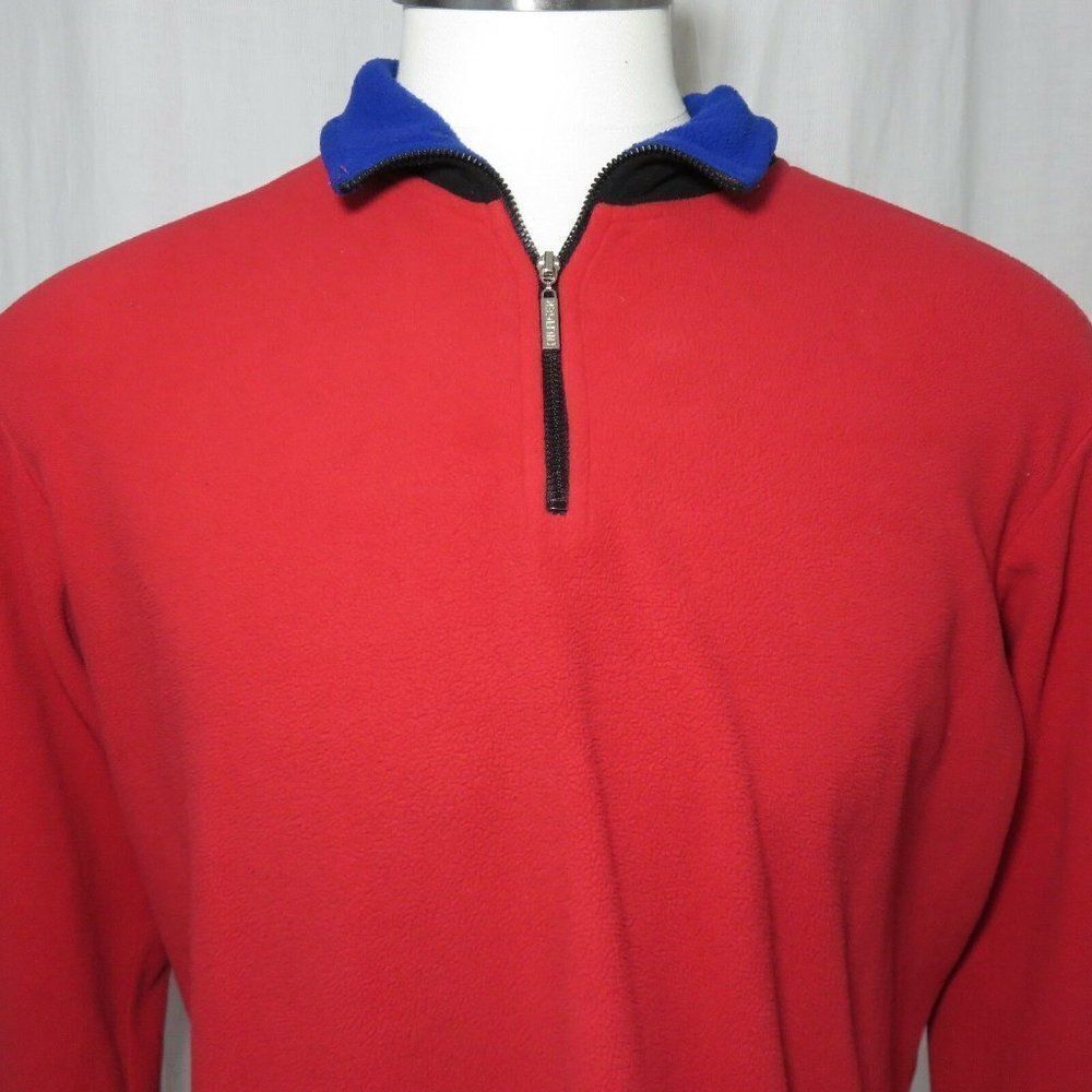 Vintage Tommy Hilfiger Athletics XL Fleece Mid-Zip